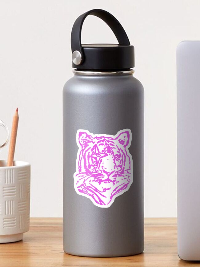 Purple Preppy Water Bottle