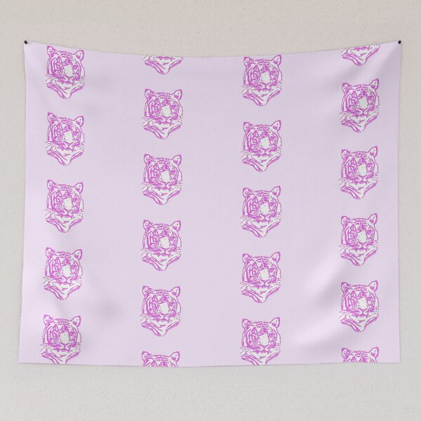Item preview, Preppy Tiger Purple designed and sold by brookiecookie37.