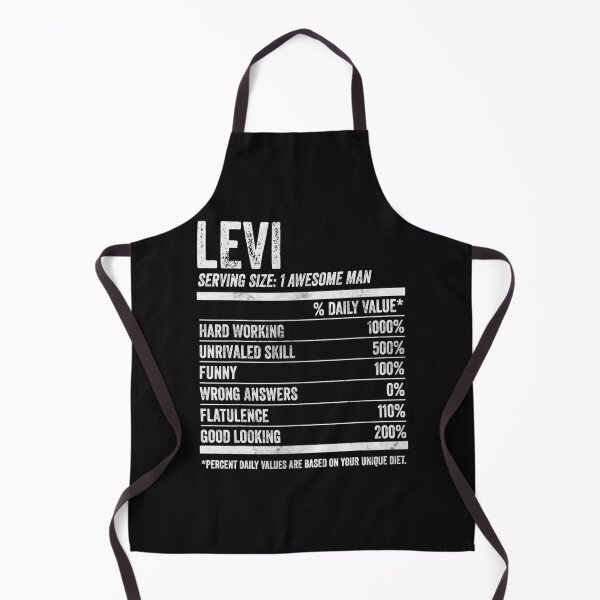 Item preview, Mens Levi Nutrition Personalized Name Shirt Funny Name Facts T-Shirt designed and sold by King7778.