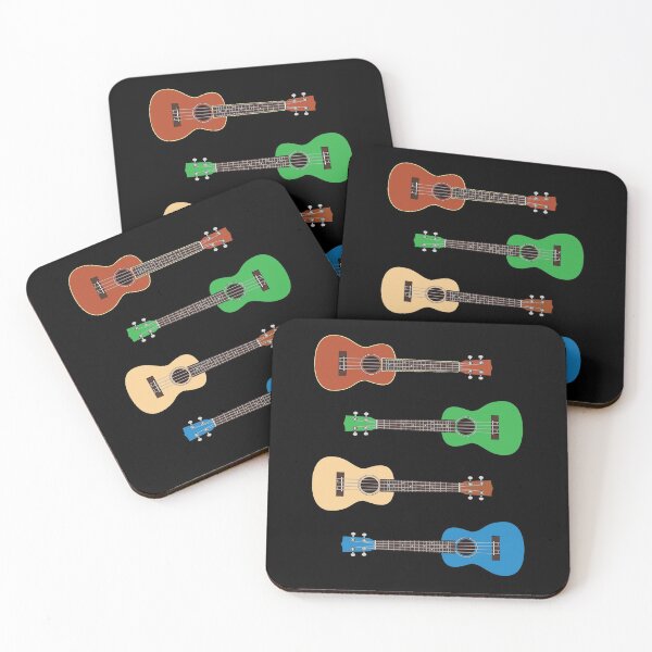 Item preview, Ukulele Four Colors Pack designed and sold by nightsworthy.