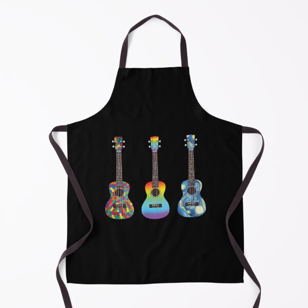 Item preview, Three Ukuleles Colorful Textures designed and sold by nightsworthy.