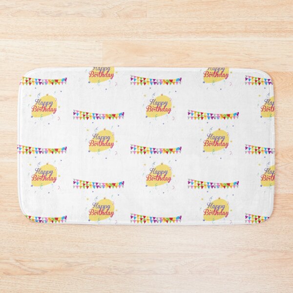 Item preview, Happy birthday with the rainbow flags  designed and sold by Hinny8.