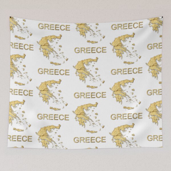 Item preview, Map of Greece designed and sold by portokalis.
