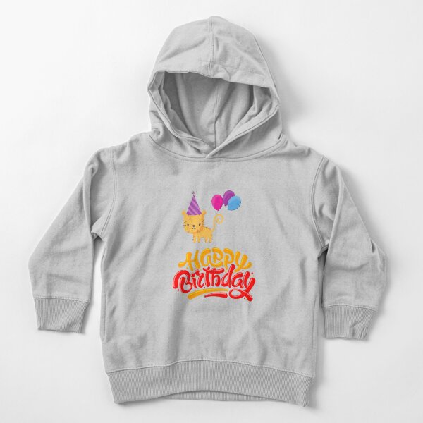 Item preview, Funny Cat happy birthday with balloons designed and sold by Hinny8.