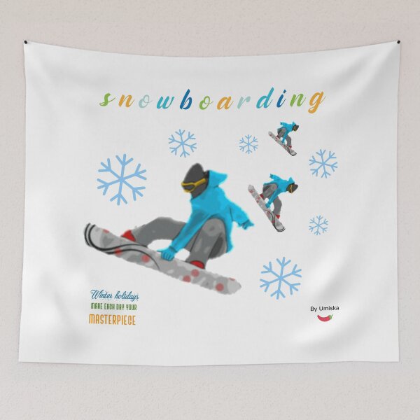 Item preview, Snowboarding and family  designed and sold by Umiska.