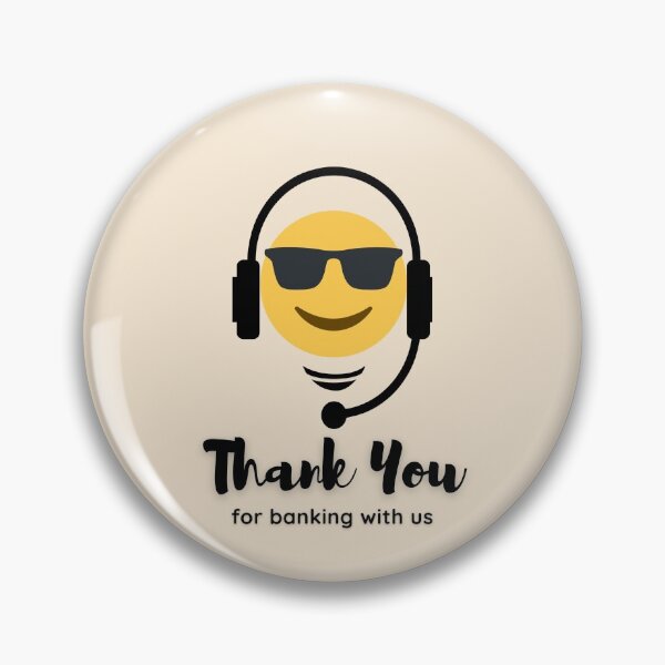 Item preview, Thank you for Banking with US - Emoji designed and sold by GlobalHunt.