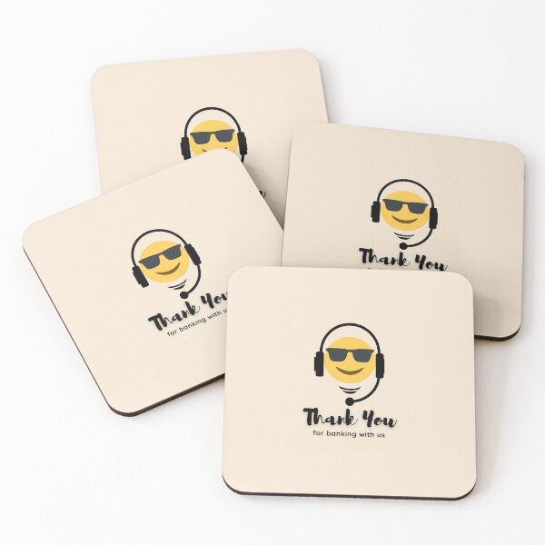 Item preview, Thank you for Banking with US - Emoji designed and sold by GlobalHunt.