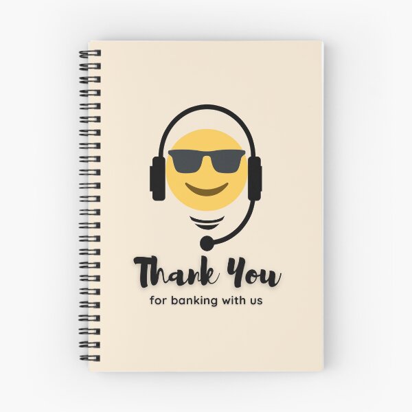 Item preview, Thank you for Banking with US - Emoji designed and sold by GlobalHunt.