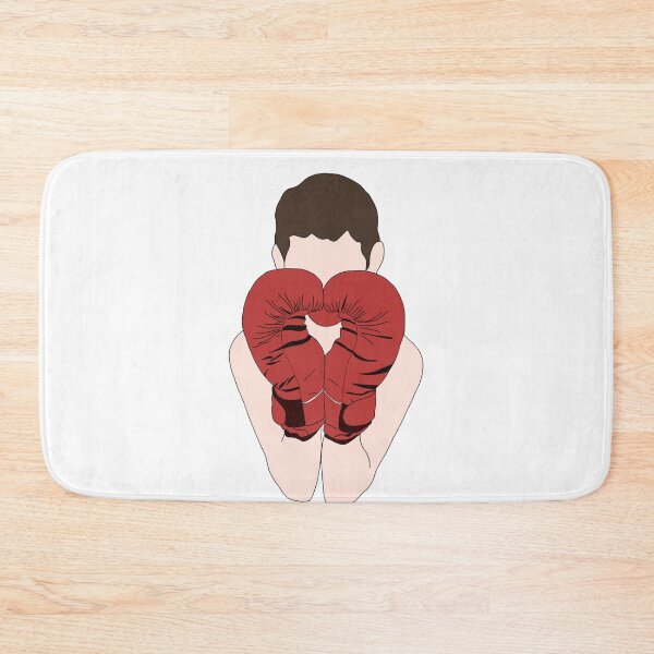 Item preview, Boxer with Red Gloves - boxer wearing gloves designed and sold by Mrs-PenLine.