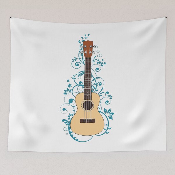 Item preview, Natural Ukulele Flowering Vines designed and sold by nightsworthy.