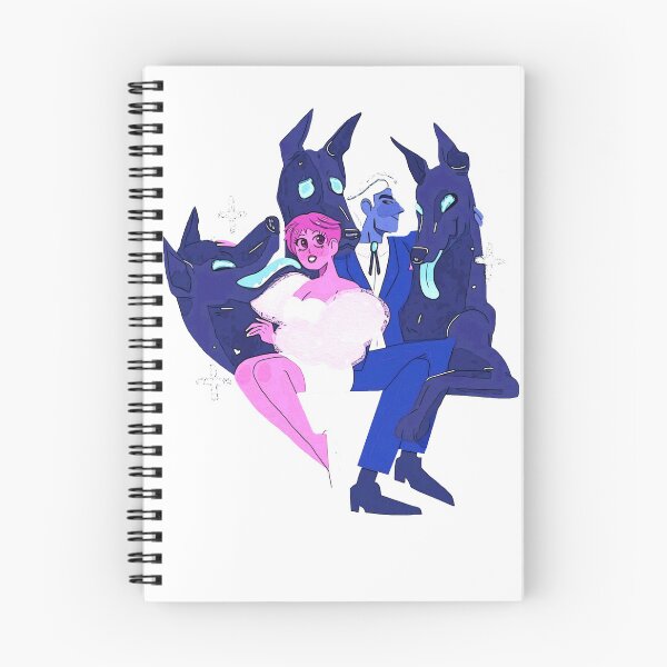 Artikelvorschau, Überlieferungs-Olympus-Malerei-T-Shirt - Hades-Haustier-Liebes-Plakat entworfen und verkauft von queenzoid.
