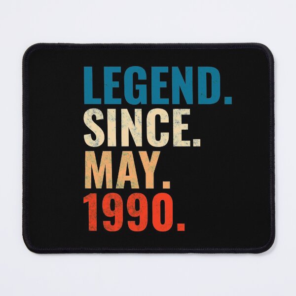Item preview, Legend Since May 1990 Retro Vintage designed and sold by Teelogic.