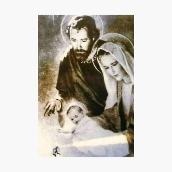Item preview, Holy Family, Jesus Christ, Virgin Mary, Joseph designed and sold by AMDG Line.
