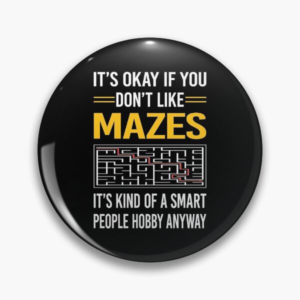 Item preview, Funny Smart People Mazes Maze designed and sold by jiggleterrified.