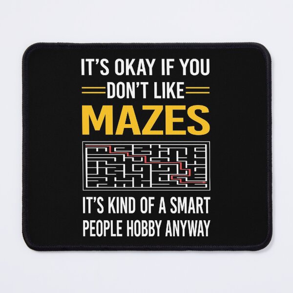 Item preview, Funny Smart People Mazes Maze designed and sold by jiggleterrified.