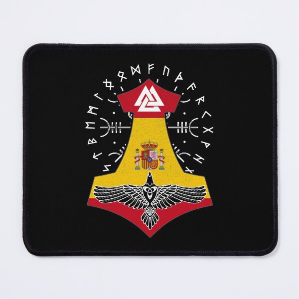 Item preview, Viking Spanish Flag Viking Thor Runes Spanish Vikings designed and sold by Bommer20.