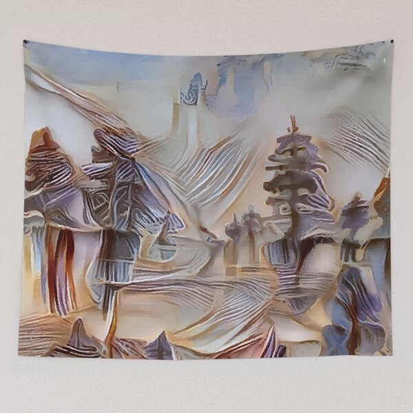 Item preview, Christmas trees, an abstract forest designed and sold by Natairbrush.