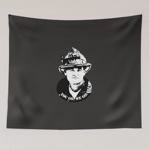 Item preview, You Go, We Go - Backdraft - Bull Sticker designed and sold by BeataMatene.