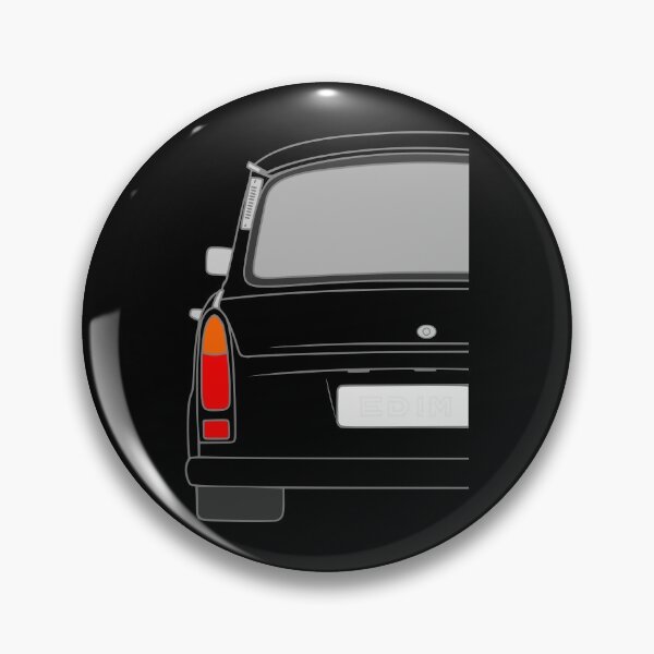 Item preview, Trabant 601S rearview half lowered designed and sold by EdimDesign.