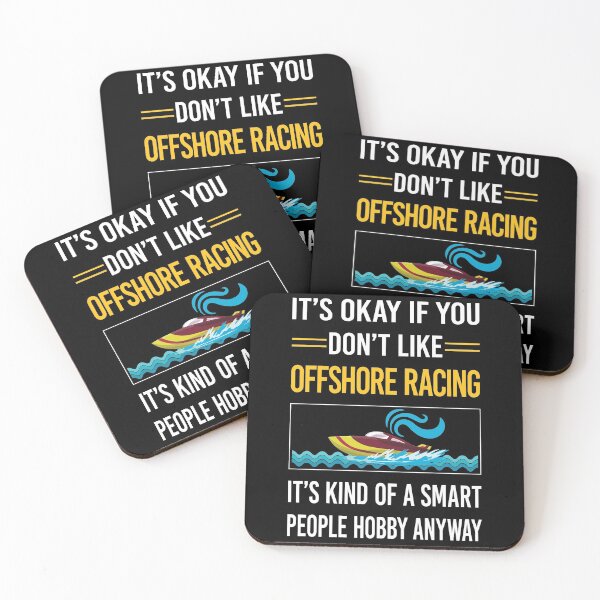 Item preview, Funny Smart People Offshore Racing designed and sold by jiggleterrified.