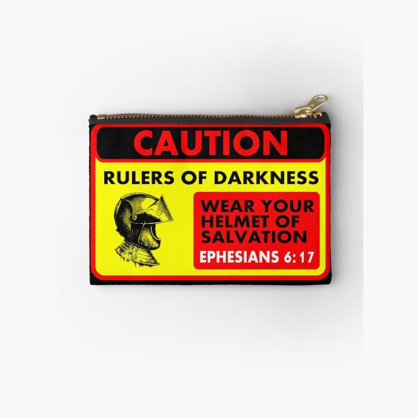 Item preview, Caution rulers of darkness, wear your helmet of salvation (2) designed and sold by Warih.