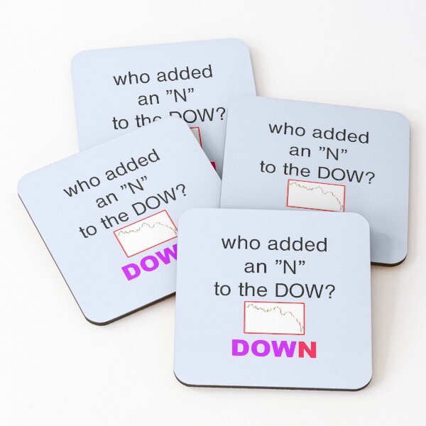 Item preview, Stock Market Down designed and sold by Glenys Grob.