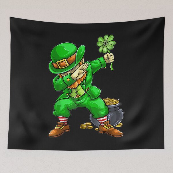 Artikelvorschau, Tupfende Kobold-Gesichtsmaske St. Patrick's Day entworfen und verkauft von Peggy4822.