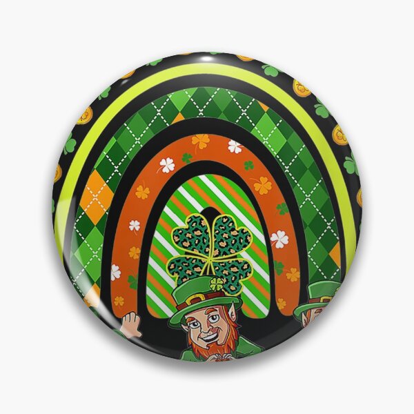 Artikelvorschau, Chillin mit meinen Kobolden Patrick's Day Shamrock Rainbow entworfen und verkauft von Peggy4822.