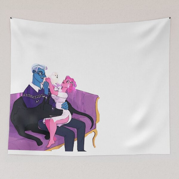 Item preview, Lore Olympus Painting Tshirt - Hades Pet Love Poster designed and sold by queenzoid.