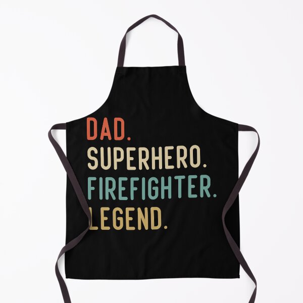 Item preview, Dad Superhero Firefighter Legend designed and sold by medbdj.