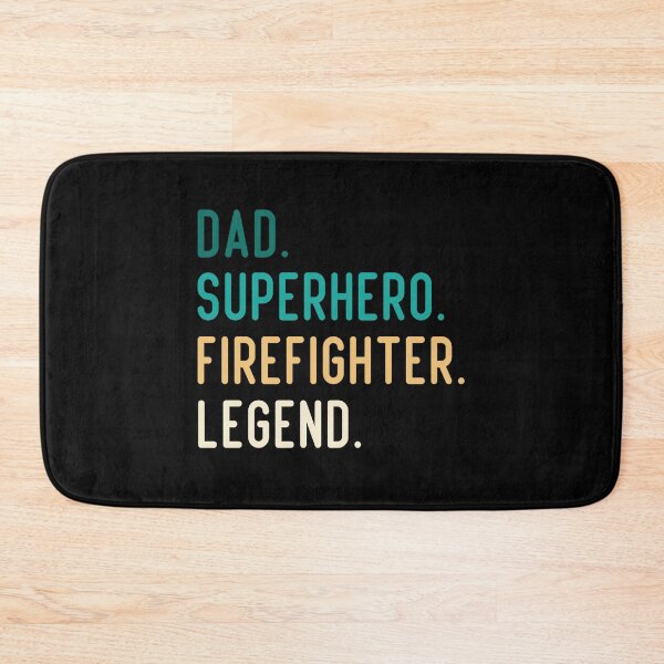 Item preview, Dad Superhero Firefighter Legend designed and sold by medbdj.