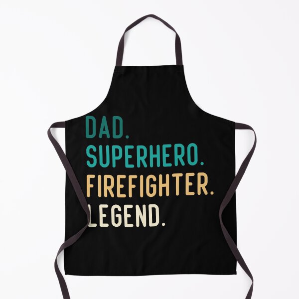 Item preview, Dad Superhero Firefighter Legend designed and sold by medbdj.