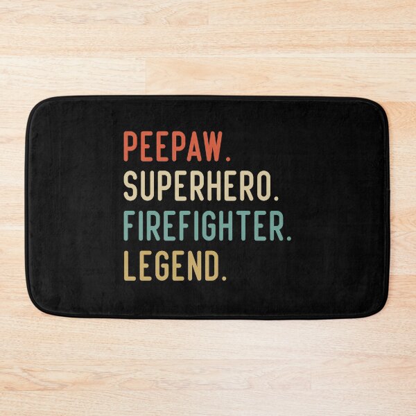 Item preview, Peepaw Superhero Firefighter Legend designed and sold by medbdj.