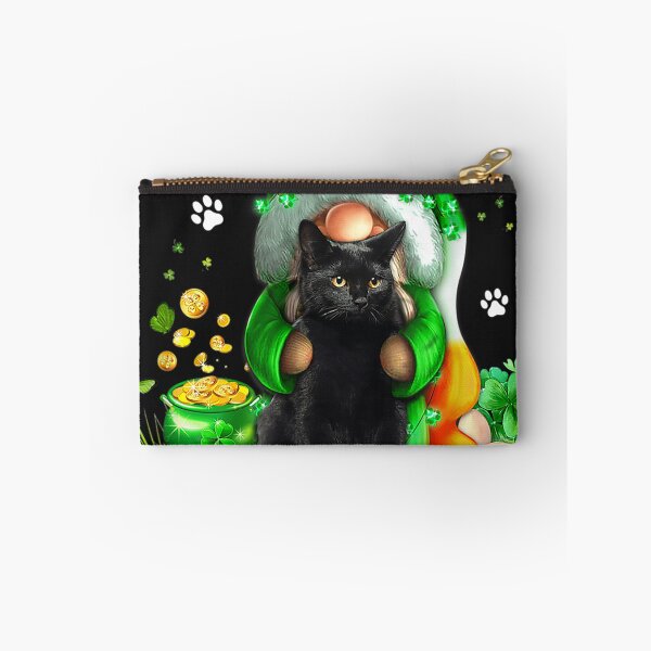 Item preview, Happy St Patrick's Day Gnomes Hug Cat Lucky Clover Shamrock designed and sold by Adrianne8429.