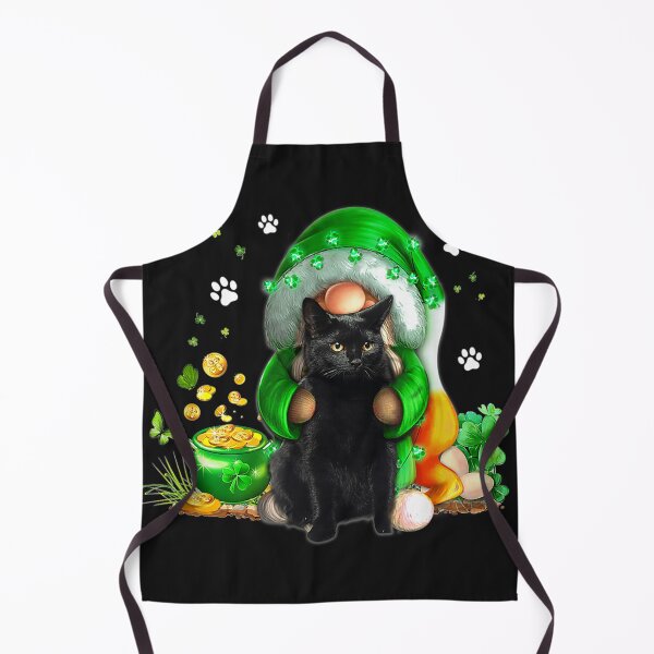 Item preview, Happy St Patrick's Day Gnomes Hug Cat Lucky Clover Shamrock designed and sold by Adrianne8429.