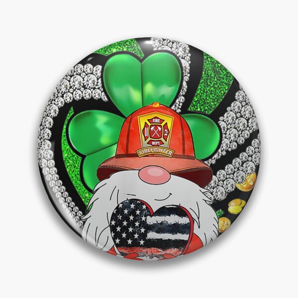 Item preview, Firefighter Gnome Matching Family St Patrick's Day Shamrock designed and sold by Adrianne8429.
