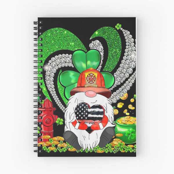 Item preview, Firefighter Gnome Matching Family St Patrick's Day Shamrock designed and sold by Adrianne8429.