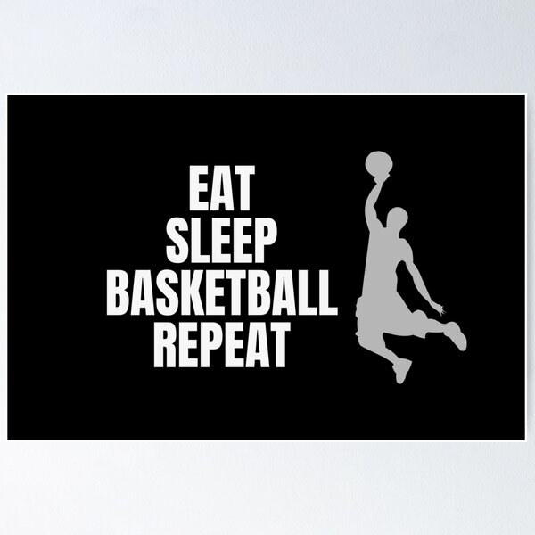 Item preview,  Eat Sleep Basketball Repeat designed and sold by ARTSY-K.