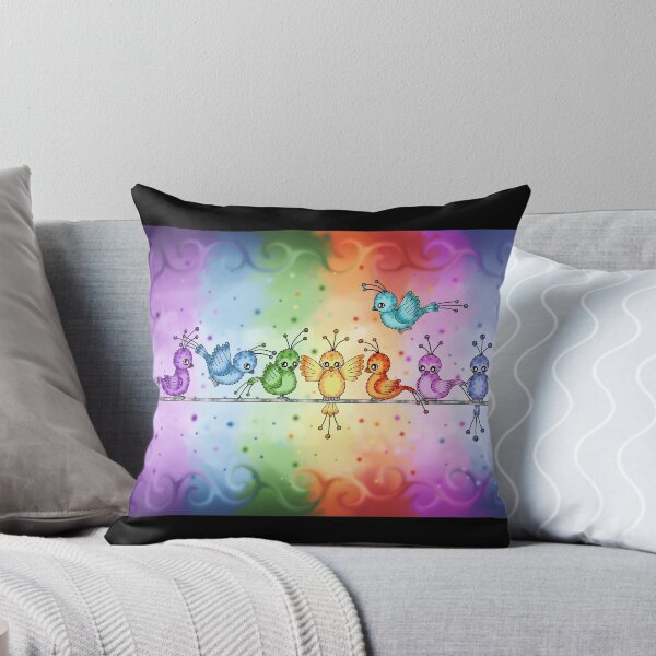 Item preview, cute colorful Paradise Birds designed and sold by Pezi-Creation.