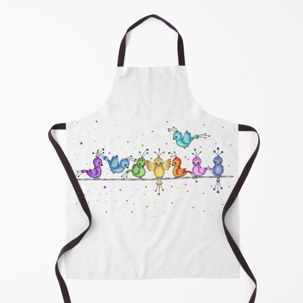 Item preview, cute colorful Paradise Birds designed and sold by Pezi-Creation.