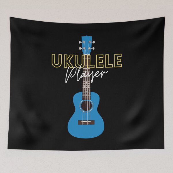 Item preview, Ukulele Player Blue Ukulele designed and sold by nightsworthy.