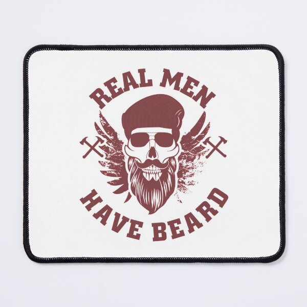Item preview, Beard T-ShirtReal Men Have Beard - beard design for beard wearers designed and sold by KasumeHupp.
