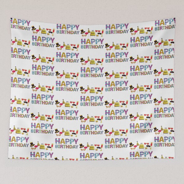 Item preview, Happy birthday with crowns designed and sold by Hinny8.