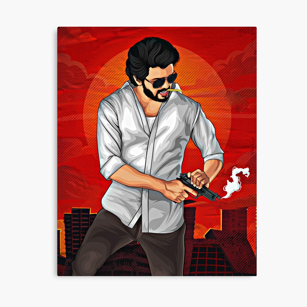 thalapathy vijay beast movie illustration thalapathy vijay beast movie illustration