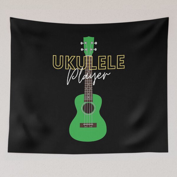 Item preview, Ukulele Player Green Ukulele designed and sold by nightsworthy.