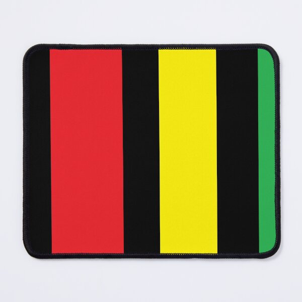 Item preview, Black, Red, Yellow and Green Stripes designed and sold by SilAlte.