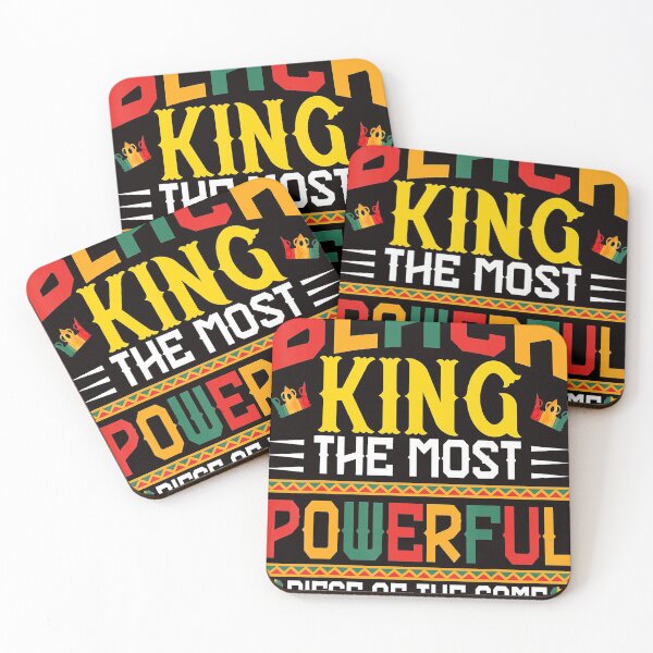 Item preview, Black King The Most Powerful Piece in The Game designed and sold by JodyBoling.