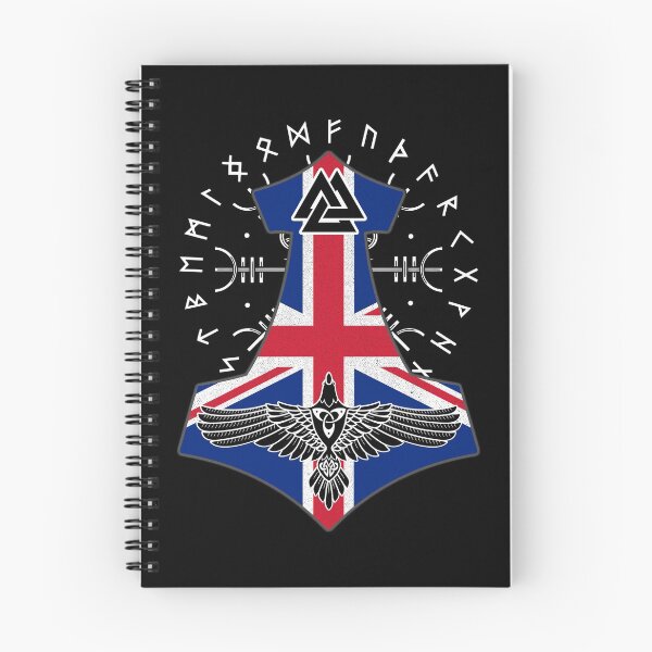 Item preview, Viking Britain Flag Viking Thor Runes Britain Vikings designed and sold by Bommer20.