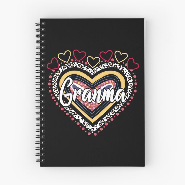 Item preview, Granma With Grandkids Leopard Heart designed and sold by SeanDoke.