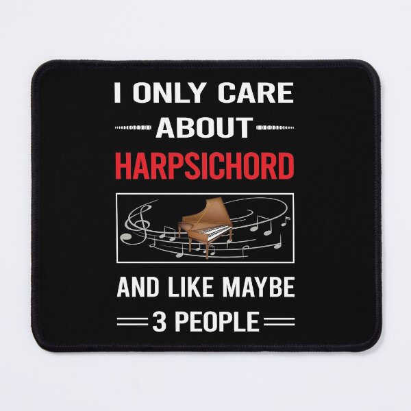 Item preview, Funny 3 People Harpsichord Harpsichordist designed and sold by FifineCroteau.